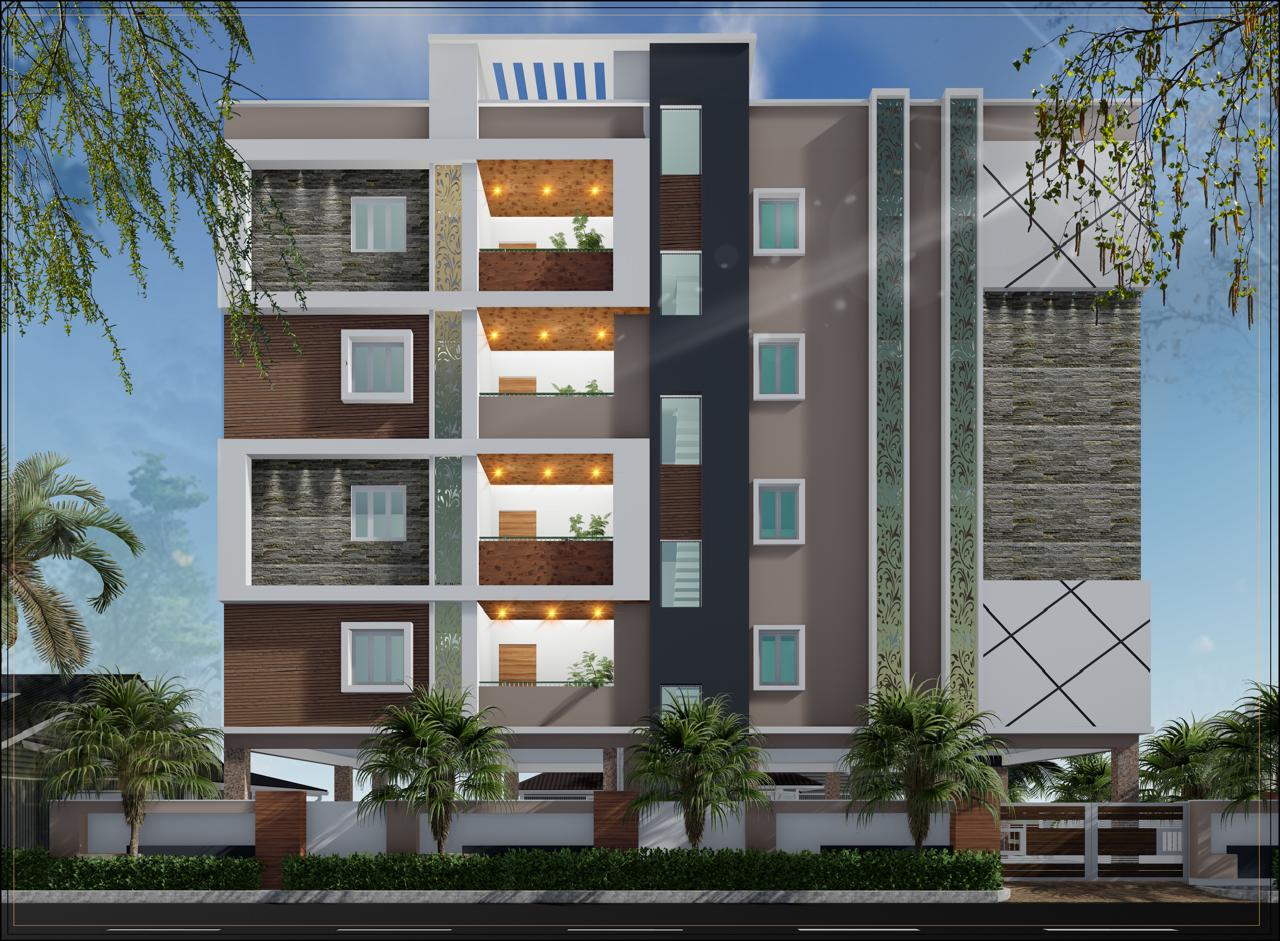 2BHK West-facing 1153 SFT flat in Nagole